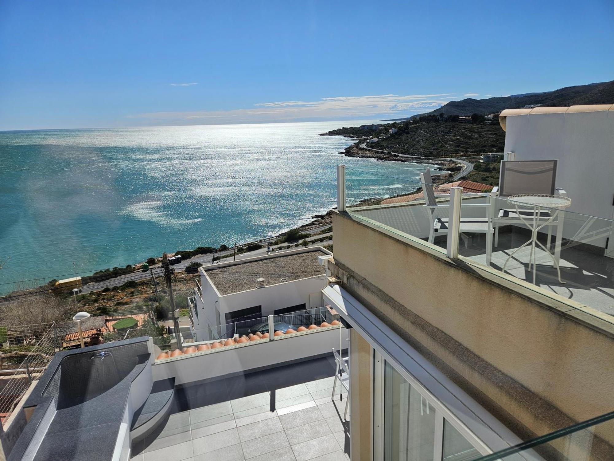 Fantastico Duplex Con Vistas Impresionantes Al Mar Appartement Peñíscola