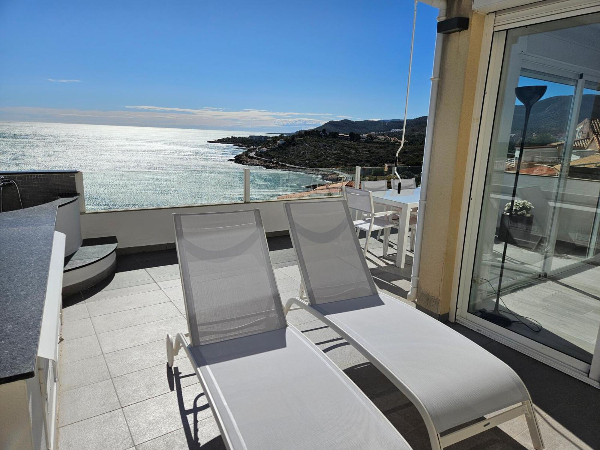 Fantastico Duplex Con Vistas Impresionantes Al Mar Peñíscola